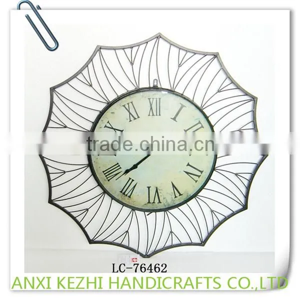 LC-89316 Metal Frame Royal Digital Office Wall Clock Home Wall Clock photo-2