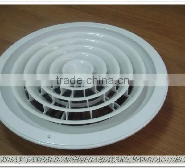 Steel Plastic Round Air Diffuser for HVAC Air Conditioning