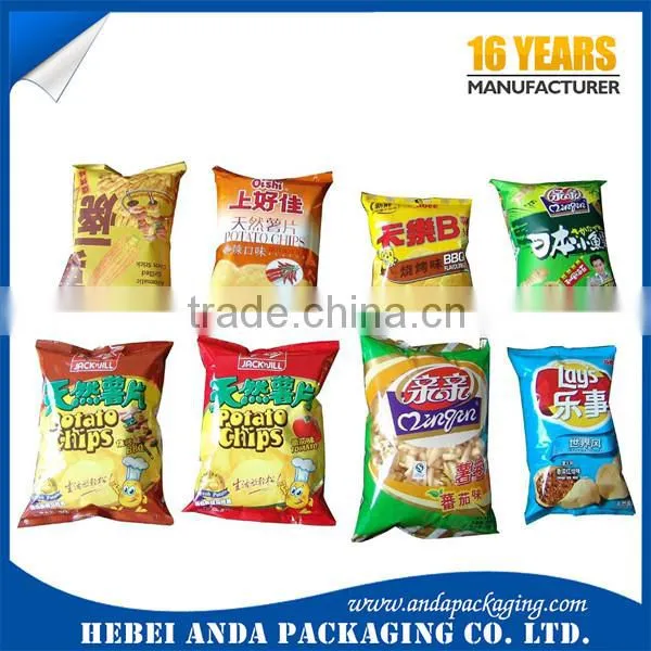 Gravure Printing Potato Chips Bag Plastic Packaging Bag/ Snack Food Aluminum Foil Bag/ Cookie Potato Chips Packaging Material Quality Choice photo-2