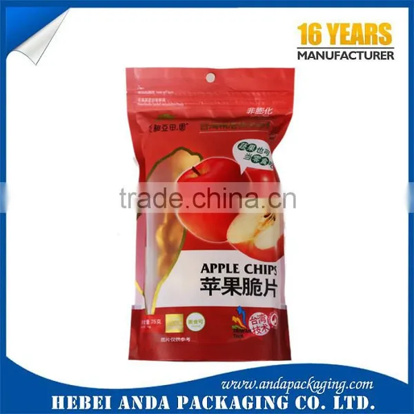 Wholesale Stand up Pouch Plastic Package Bag for Dried Fruits