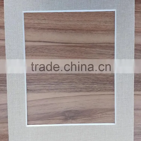 Pre Cut Matboard of Customized Linen Collection for Decoration photo-2