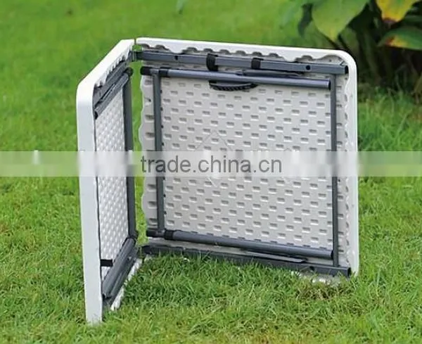 4 ft Rectangle Plastic Outdoor Folding Pool Tables,Swimming Pool Plastic Table,HY-Z123 photo-5