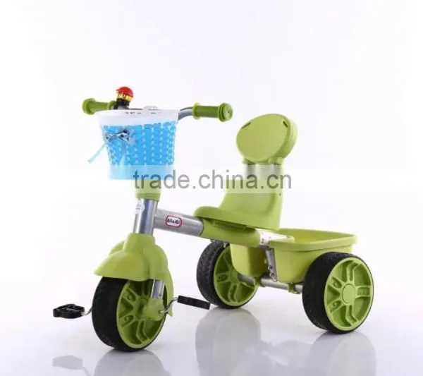 Kids Tricycle Parts With Back Seat / Kids Double Seat Tricycle / Plastic Tricycle Kids Bike photo-6