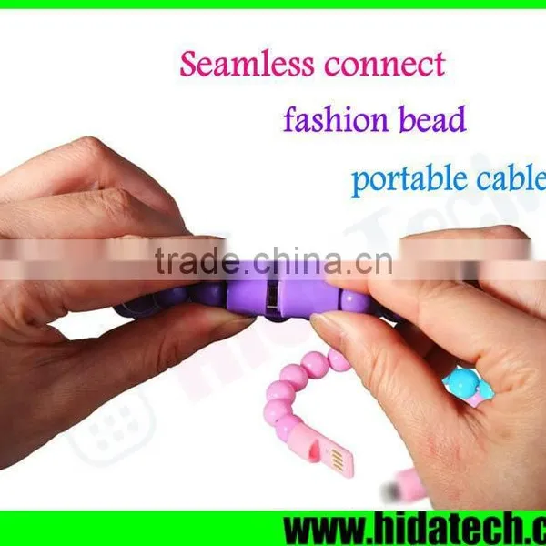 2015 New Charger Cable Buddha Beads Usb Charging Cable Date Cable for Iphone 5 Iphone 6 photo-6