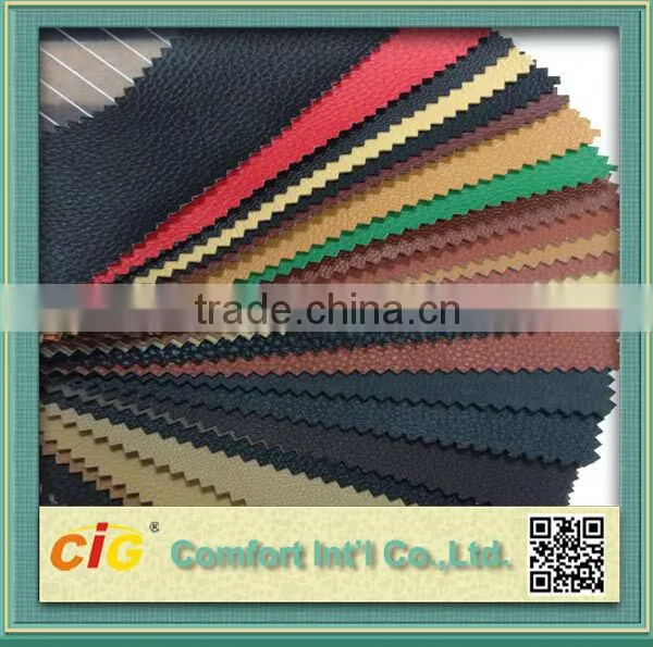 2015 Car Seat Material of Foamed Pvc Leather Quality Choice photo-5