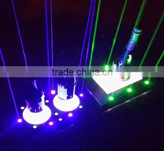 Multi Club Bar Shiny Wine Display Holder With Safe Laser photo-2