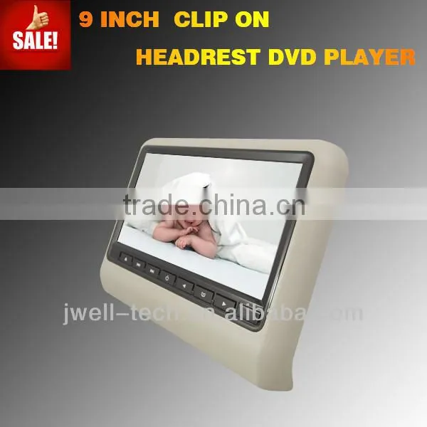 9inch Headrest Car Monitor With Wide Screen+ Easy Install