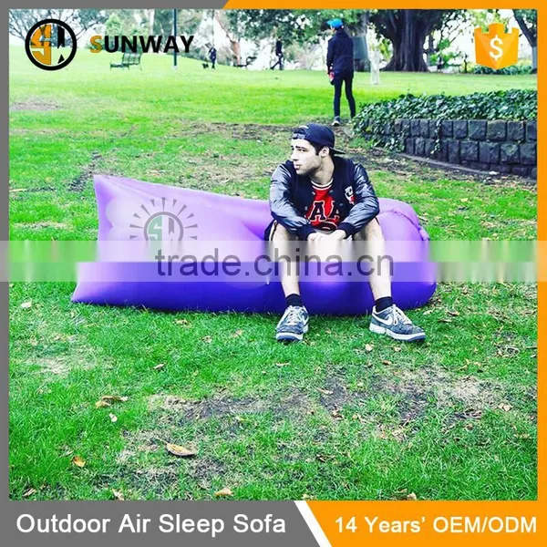 Trade Assurance Cheap Inflatable Air Lounge Sleeping Bed