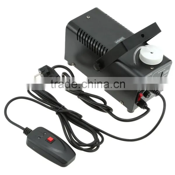 220V 400W Wired Stage Smoke Fogger Making Machine With Line Controller for Bar Party Wedding Christmas Decoration photo-2