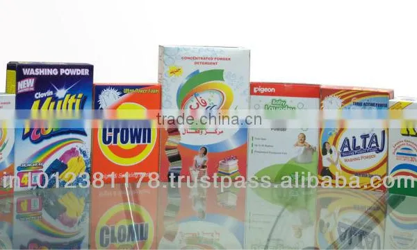 Spray Dried Washing Powder in Carton Packing Machine