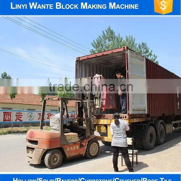 WT2-10 Interlocking Soil Cement Blocks Making Machine photo-4