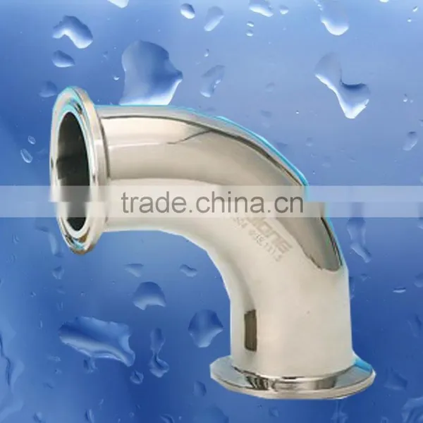 Sanitary Stainless Steel 90 Deg Weld Bend Sanitary Pipe Fittings photo-4