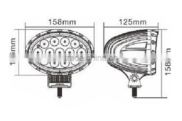 Wholesale Product 6inch Offroad Led Light, Car Accessories 65w Led Work Light Led Driving Lights for ATV UTV photo-6