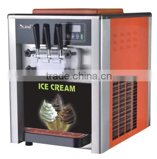 Word Famous Brand Double Systems Ice Cream Machine photo-2
