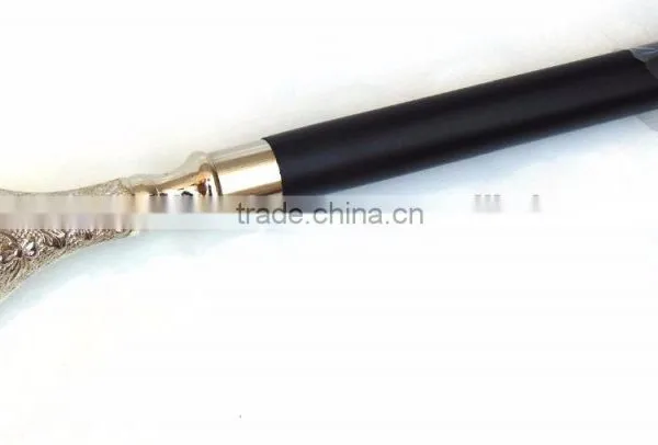 Stylish Brass Walking Stick/Beautiful Handle Waking Stick/Black Wood Walking Stick Wk1122 photo-5