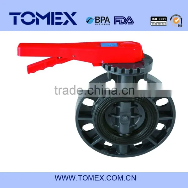 200mm Pvc Butterfly Valve Dn200