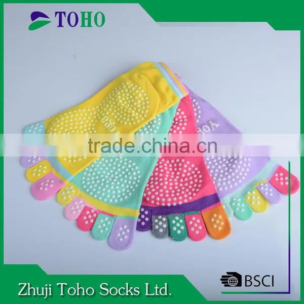 Custom Logo Sport Compression Anti Slip Yogo Socks photo-4