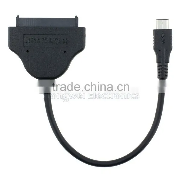Real SATA 3.0 Cypress / ASMedia USB 3.1 Chips Type C to SATA 22pin Adapter photo-5
