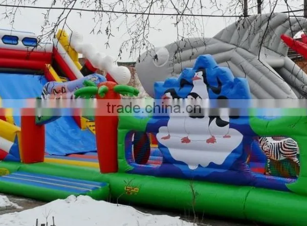 2014 Hot Sale Inflatable Fun City Park Game ,funny Animal Amusement Park for Kids photo-2