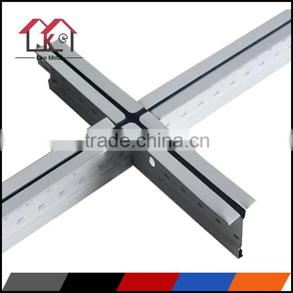 T Bar Suspended Flat Ceiling T Grid/runner for PVC Gypsum Board photo-5