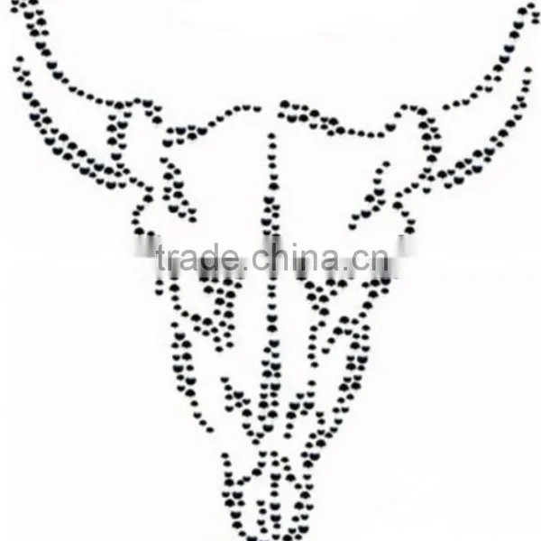 New Wing Rhinestone Transfer Design ,rhinestone Hot Fix Motifs photo-3