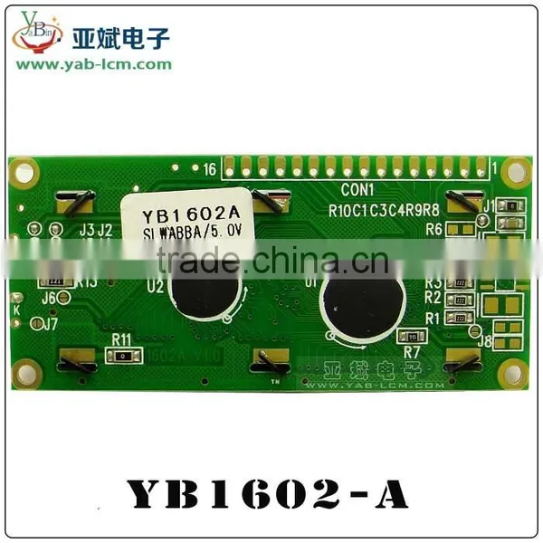 3.3V/5V Yellow Green16x2 Lcd Display Module 1602 LCD Display photo-6