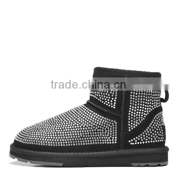 2015 New Design Sexy Women Half Snow Boots photo-3