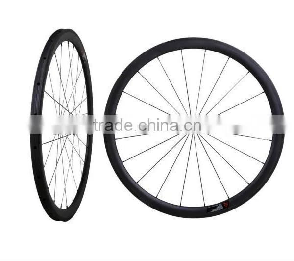 700C Tubular Road Carbon Wheel 38mm Wheelset, China Cheap OEM 38mm Carbon Wheels Carbon Bike Wheelset for Cycling Racing