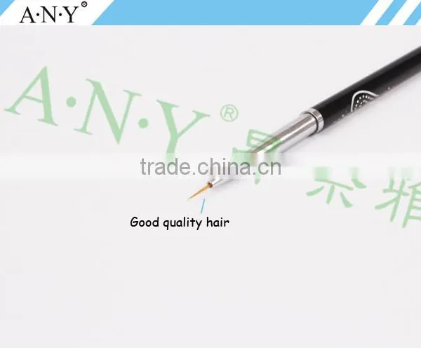 ANY Nail Art Beauty Caring Metal Handle Super Thin Brush for Nail Art photo-3