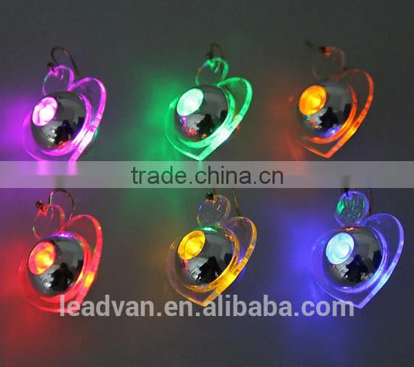 Club Party Body Decoration Jewelry Glowing Led Earrings photo-3