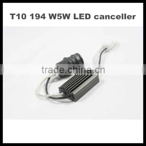 LED Warning Canceller Decoder T10 W5W OCB Error Load Resistor Aluminum Cover photo-2