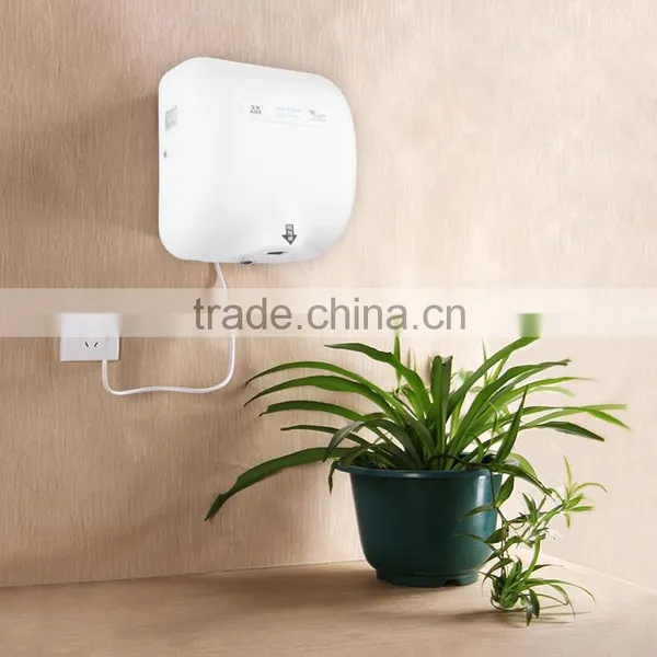 Bathroom Product Automatic Fast Dry Hands Single Side Jet Hand Air Dryer photo-2