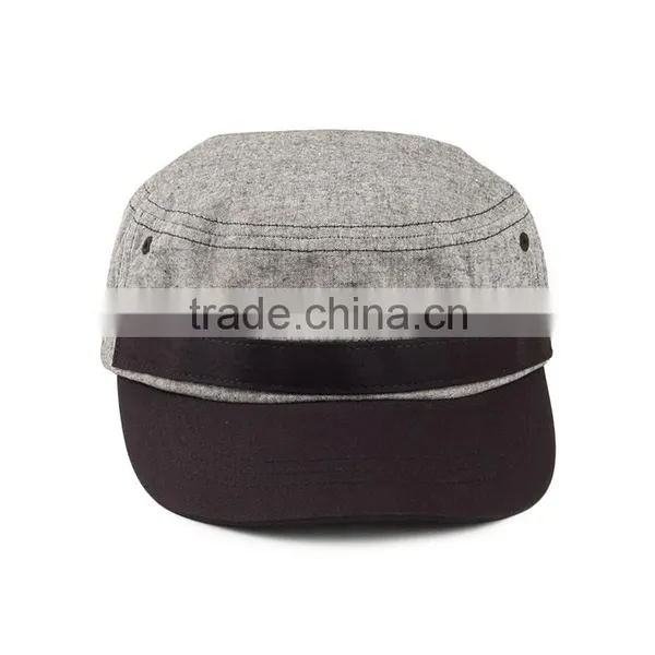2015 Hot Sell Promotional 100% Cotton Chinese Strapback Army Cap Wholesale photo-2