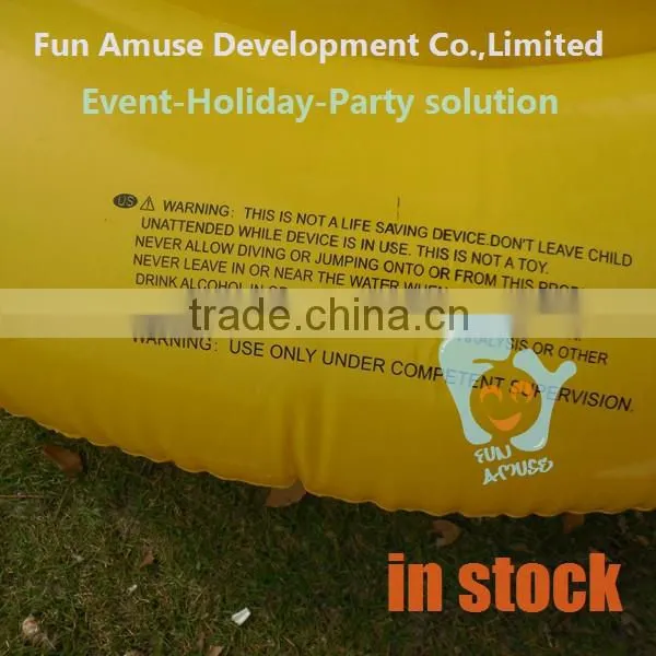 High Quality Adult Pool Toys Smile Face Pool Float Inflatable Donut photo-6