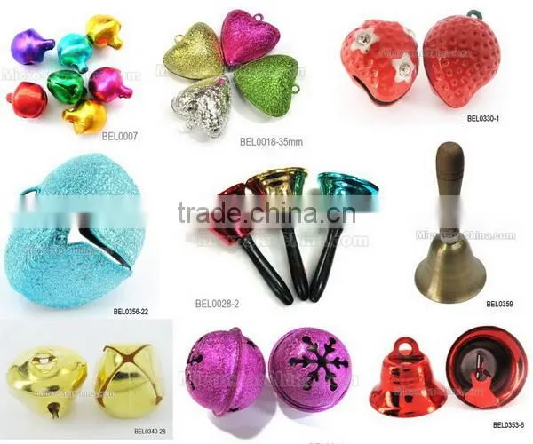 Fashion Free Sample Promotional Bell Christmas Jingle Brass Bell in Stock photo-6