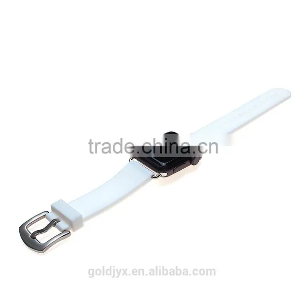 Custom Fast Delivery Cheap Silicone Watch Band Parts for Apple Watch photo-6