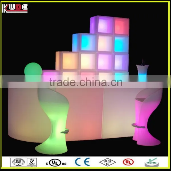 Modern Design LED Plastic Furniture for Outdoor photo-6