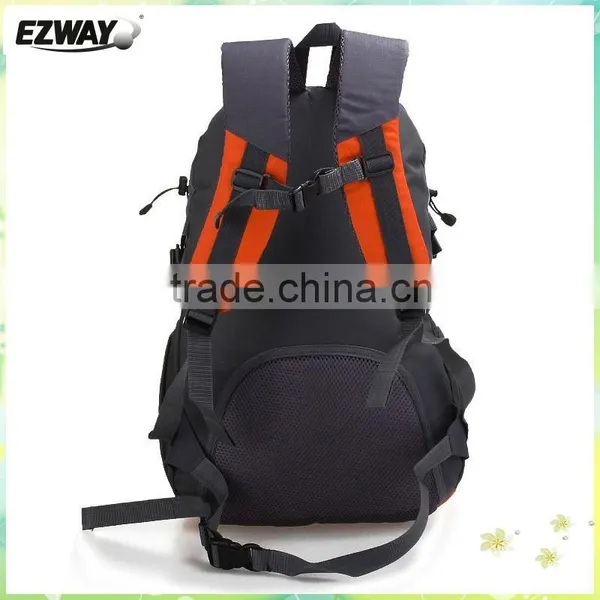 2015 Hot Sale Fashion Design Orange Color Hiking and Camping Packback Bag for Sale photo-5