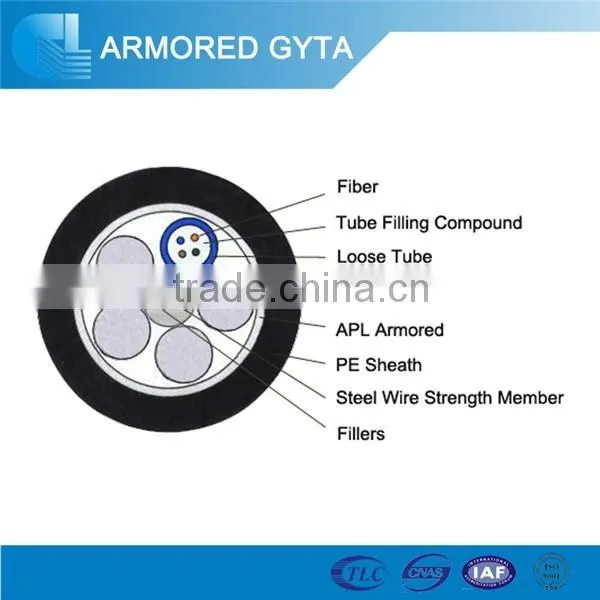 Hot Selling Duct GYTA 48 Core Fiber Optic Cable Meter Price photo-4