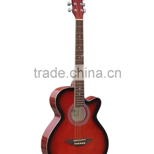 40inch Beginner Thin Body Electric Acoutic Guitar photo-4