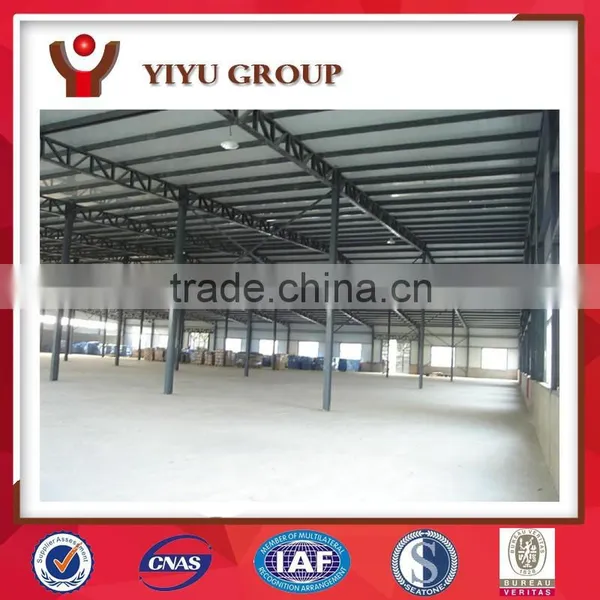ISO & CE Wide Span Light Frame Steel Structure Building Prefabricated House