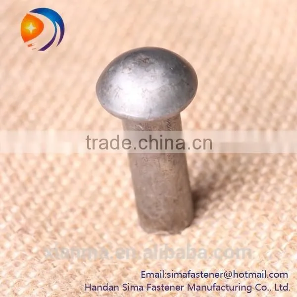 Round Head Steel Solid Rivet Nut With Factory Price photo-5