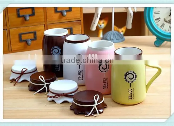 Ceramic Wine Jar Mug With Unique Design in Jar Shape photo-3