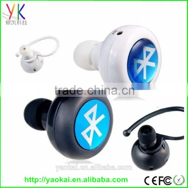 Smallest Bluetooth Wireless In-Ear Headphones Headset Stereo Earphone photo-4