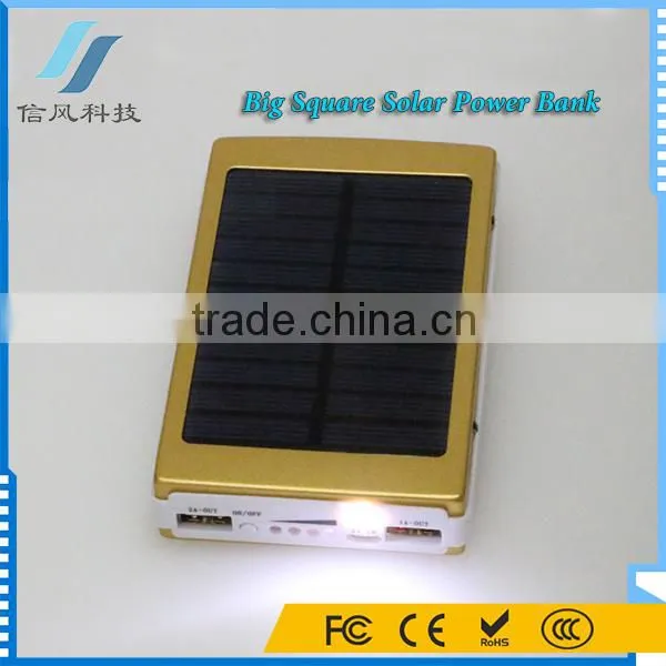 12000mAh Solar Power Bank Charger for Smartphone photo-4