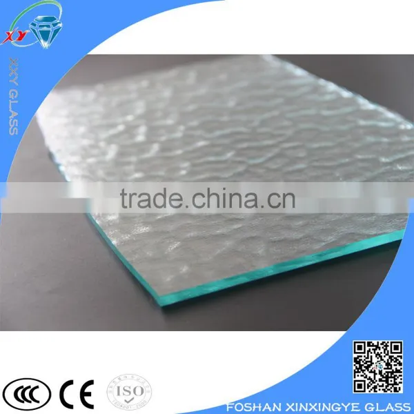 Golden Supplier Water Wave Surface Tempered Glass