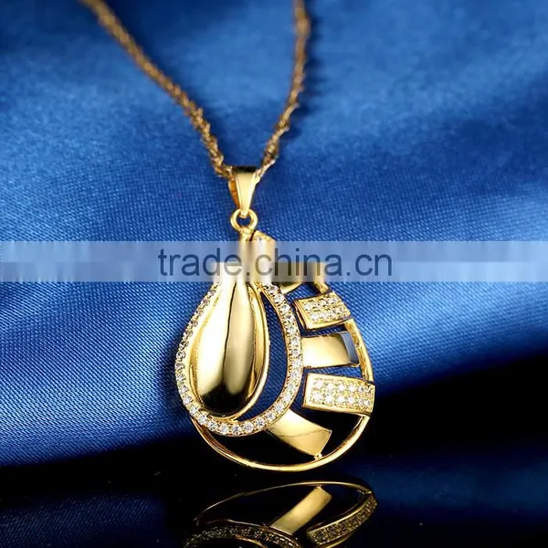 Dubai Style Gold Plated New Design Pendant For Women photo-2