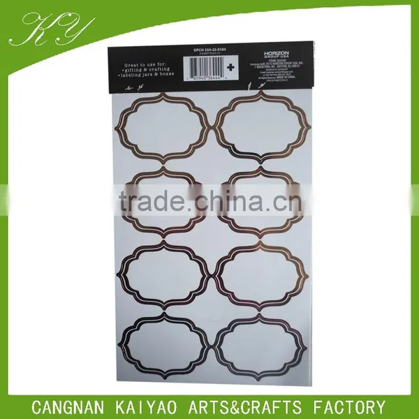 Nice Decorative Removable Adhesive Chalkboard Labels photo-5