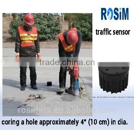 Wireless Vehicle Sensor for Adaptive Traffic Control System