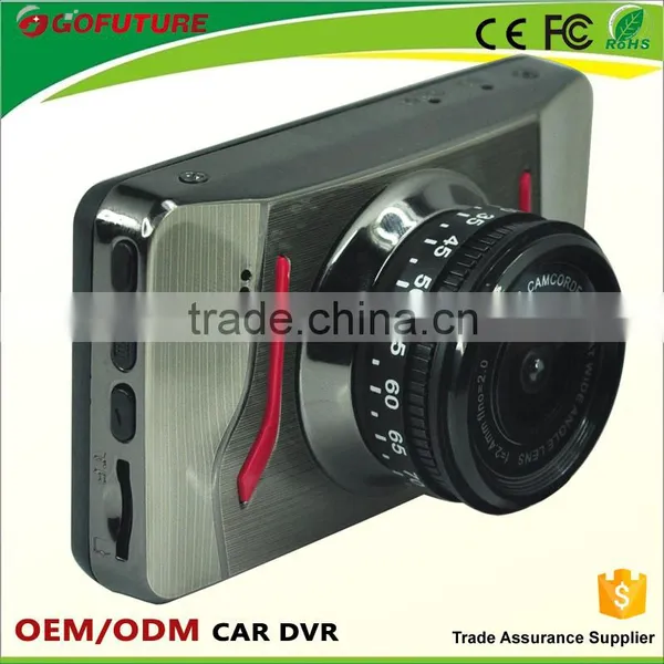 Full hd 1080p 120 Degree Angle G-sensor Motion Detect Parking Control Plate Number Warter Print CE ROHS FCC Dash Car Camera photo-3